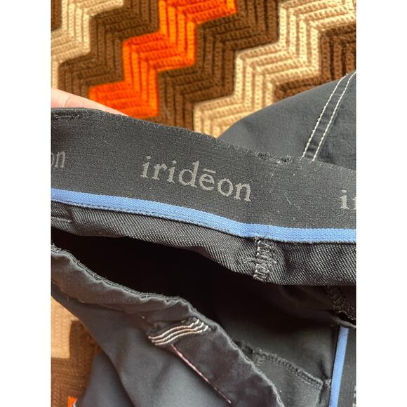 Irideon Black With Pink Piping Knee Patch Riding Breeches - sz L - Picture 7 of 9